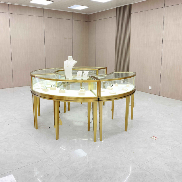 Стеклянный шкаф для ювелирных изделий